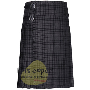 Black Shadow 8 and 5 Yards Kilt - Available in a Variety of Tartans - Kilt Experts