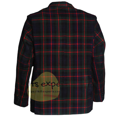 Black Watch Slim Fit Tartan Jacket (Available In Upto 85 Tartans) - Kilt Experts
