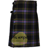 Brotherhood Tartan 8 and 5 Yards Kilt - Available in a Variety of Tartans - Kilt Experts