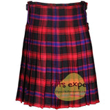 Broun Tartan Traditional 8 And 5 Yards Kilt - Kilt Experts
