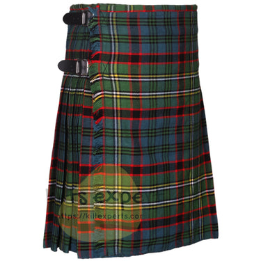 Cunningham Hunting Ancient Tartan Scottish Traditional Kilts – Premium 8 and 5 Yards Kilt - Kilt Experts