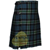 Graham of Menteith Ancient Tartan Scottish Traditional Kilts – Premium 8 and 5 Yards Kilt - Kilt Experts
