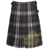 Highland Granite Sage Tartan Scottish Traditional Kilts – Premium 8 and 5 Yards Kilt - Kilt Experts