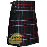 Hunter Modern Tartan 8 and 5 Yards Kilt - Available in a Variety of Tartans - Kilt Experts