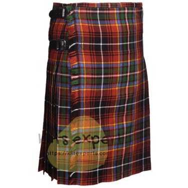 Innes Red Ancient Tartan Scottish Traditional Kilts – Premium 8 and 5 Yards Kilt - Kilt Experts