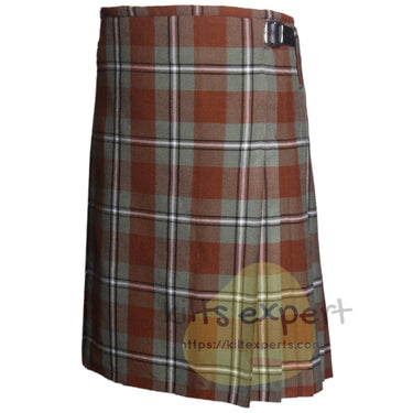 Irvine Weathered Tartan Scottish Traditional Kilts – Premium 8 and 5 Yards Kilt - Kilt Experts