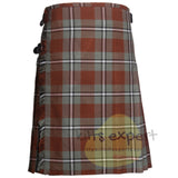 Irvine Weathered Tartan Scottish Traditional Kilts – Premium 8 and 5 Yards Kilt - Kilt Experts