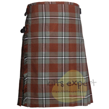 Irvine Weathered Tartan Scottish Traditional Kilts – Premium 8 and 5 Yards Kilt - Kilt Experts