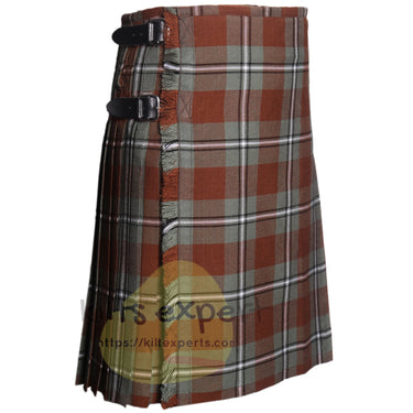 Irvine Weathered Tartan Scottish Traditional Kilts – Premium 8 and 5 Yards Kilt - Kilt Experts