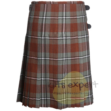 Irvine Weathered Tartan Scottish Traditional Kilts – Premium 8 and 5 Yards Kilt - Kilt Experts