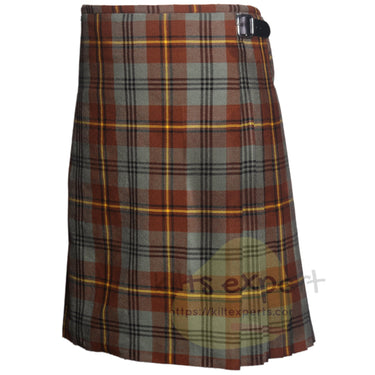 Johnstone Weathered Tartan Scottish Traditional Kilts – Premium 8 and 5 Yards Kilt - Kilt Experts
