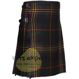 Kennedy Modern Tartan Scottish Traditional Kilts – Premium 8 and 5 Yards Kilt - Kilt Experts