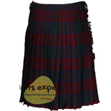 Lindsay Modern Tartan Traditional 8 And 5 Yards Kilt - Kilt Experts