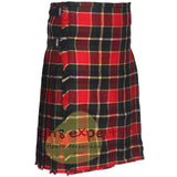 MacLachlan Old Modern Tartan Traditional 8 And 5 Yards Kilt - Kilt Experts