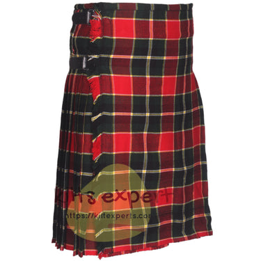MacLachlan Old Modern Tartan Traditional 8 And 5 Yards Kilt - Kilt Experts