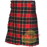 MacLachlan Old Modern Tartan Traditional 8 And 5 Yards Kilt - Kilt Experts