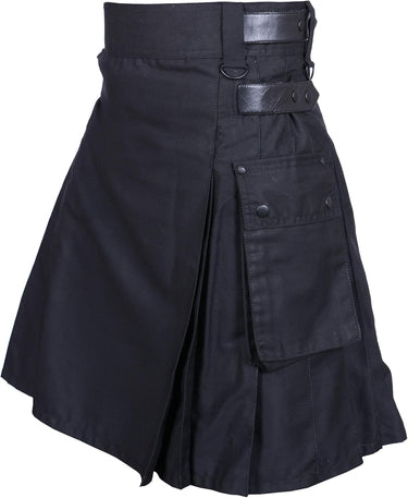 Men's Leather Strap Utility Kilts - Kilt Experts