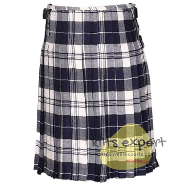 Menzies Dress Navy Tartan Traditional 8 And 5 Yards Kilt - Kilt Experts