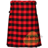 Rob Ray Modern Tartan Scottish Traditional Kilts – Premium 8 and 5 Yards Kilt - Kilt Experts