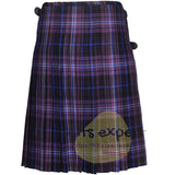 Scotland Forever Tartan 8 and 5 Yards Kilt - Available in a Variety of Tartans - Kilt Experts