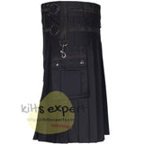 The Black Tactical Utility Kilt – Durable, Functional, and Stylish - Kilt Experts