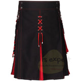 Utility Kilt Hybrid Modern 100% Cotton Jeans Kilt New For Men's - Kilt Experts