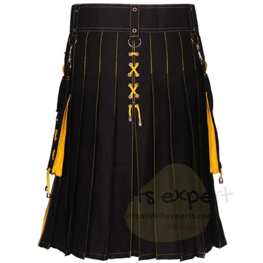 Utility Kilt Hybrid Modern 100% Cotton Jeans Kilt New For Men's - Kilt Experts