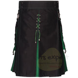 Utility Kilt Hybrid Modern 100% Cotton Jeans Kilt New For Men's - Kilt Experts