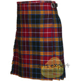 Baxter Tartan 8 And 5 Yards Kilt - Kilt Experts