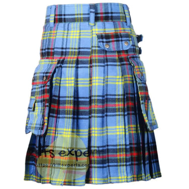Bell of Borders Tartan Acrylic Wool Heavy 16Oz Utility Kilt Kilt Experts