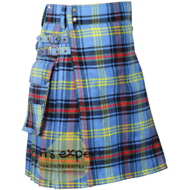 Bell of Borders Tartan Acrylic Wool Heavy 16Oz Utility Kilt Kilt Experts