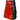 Black Fashion Leather Kilt With Red Apron And Chain Kilt Experts