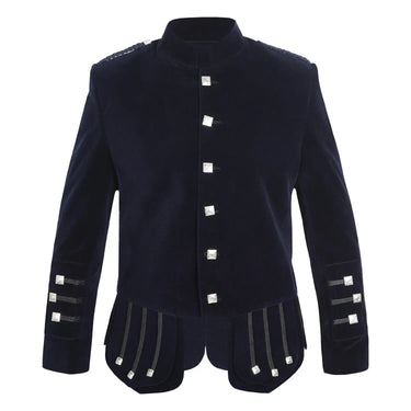 Black Kenmore Doublet Jacket - Kilt Experts