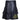 Black Modern Pure Cowhide Leather Kilts Kilt Experts