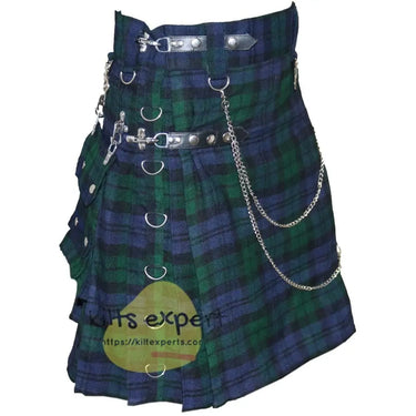 Black Watch Heavy 16Oz Stud Kilt Kilt Experts