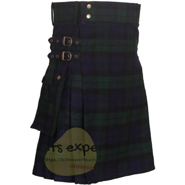 Black Watch Heavy 16Oz Utility Kilt - Kilt Experts