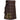Black Watch Weathered Leather Straps Utility Kilt - Kilt Experts