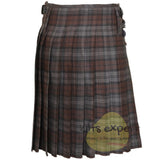 Black Watch Weathered Tartan 8 And 5 Yards Kilt - Kilt Experts