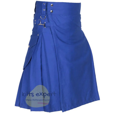 Blue Cargo Utility Kilts For Men Kilt Experts