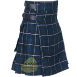 Blue Douglas Leather Straps Utility Kilt Kilt Experts