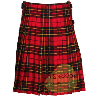 Brodie Red Morrison Tartan 8 And 5 Yards Kilt - Kilt Experts