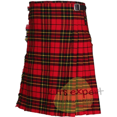 Brodie Red Morrison Tartan 8 And 5 Yards Kilt - Kilt Experts