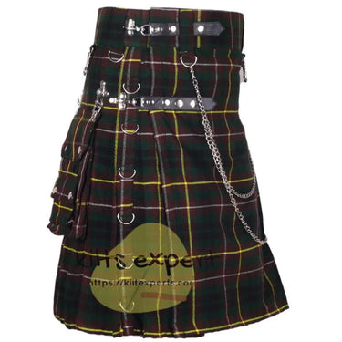 Buchanan Hunting Tartan 16OZ Stud Kilt Kilt Experts