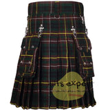Buchanan Hunting Tartan 16OZ Stud Kilt Kilt Experts