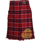Cameron Of Lochiel Modern Tartan 8 And 5 Yards Kilt - Kilt Experts