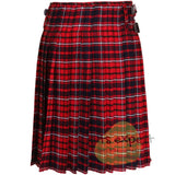Cameron Of Lochiel Modern Tartan 8 And 5 Yards Kilt - Kilt Experts