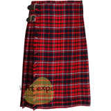 Cameron Of Lochiel Modern Tartan 8 And 5 Yards Kilt - Kilt Experts