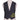 Dark Grey Charlie Jacket With 3 Button Waistcoat - Kilt Experts