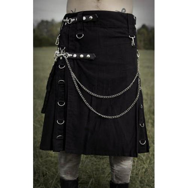 Fashionable Wedding Dress Utility Kilt With Chain Kilt Experts