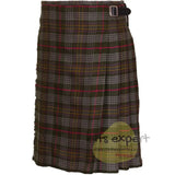 Kennedy Weathered Tartan 8 And 5 Yards Kilt - Kilt Experts